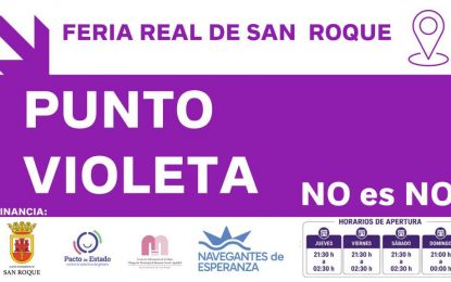 Mayor seguridad en la Feria Real, gracias a un Punto Violeta
