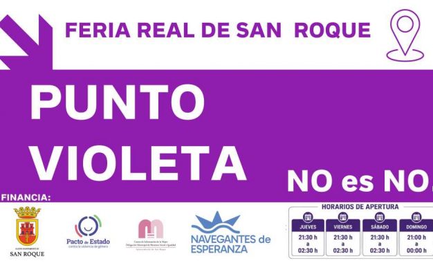 Mayor seguridad en la Feria Real, gracias a un Punto Violeta