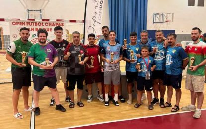 Juanlu Jiménez se proclama campeón del VII Open futbol chapas San Roque