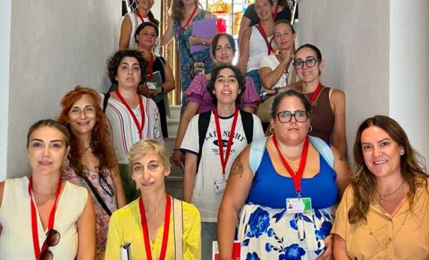 Visita del alumnado del programa de formación turística al CAC de San Roque