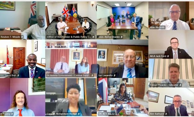  El Ministro Principal da la bienvenida a la nueva Ministra británica para los Territorios de Ultramar
