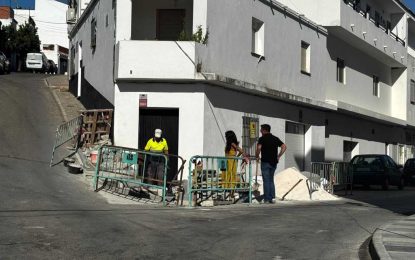 A punto de concluir la segunda fase del acerado de Aguas Marinas, se cierran aspectos de la tercera fase
