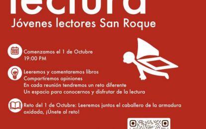San Roque pone en marcha un nuevo club de lectura para jóvenes