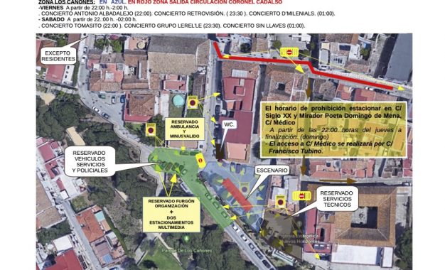 Medidas de tráfico especiales por la XI Noche Blanca