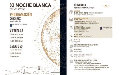 Dos jornadas para disfrutar de música, espectáculos y cultura en la XI Noche Blanca