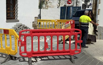Obras y Servicios acomete distintos arreglos en el Casco Histórico, aprovechando la cercanía de la Noche Blanca   