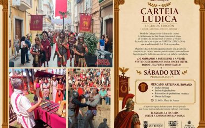 San Roque vuelve a vestirse de romano con Carteia Lúdica