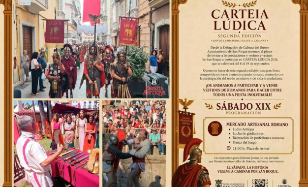 San Roque vuelve a vestirse de romano con Carteia Lúdica