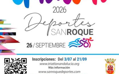 Reunión de coordinación del XII Triatlón Ciudad de San Roque, que se disputa el sábado