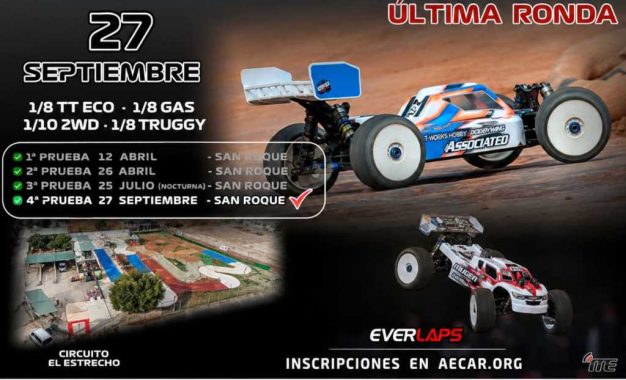 Este domingo, última cita del GP Model Estrecho de Radio Control en 1/8 Gas y 1/8 Eco