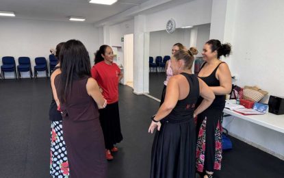 Inicio del curso en Guadiaro para la Asociación Cultural Flamenca Vanessa Orrán