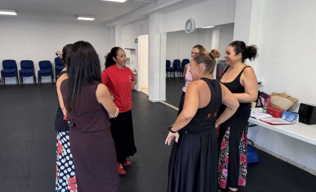 Inicio del curso en Guadiaro para la Asociación Cultural Flamenca Vanessa Orrán