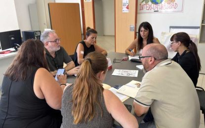 Reunión para coordinar las actividades del Día de la Ciudad Educadora