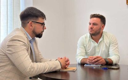 Reunión institucional con la Asociación de Jóvenes Empresarios de Cádiz