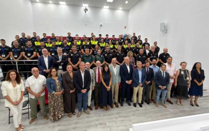 Inauguración oficial del II Curso de Ingreso de la Policía Local que se imparte en San Roque   