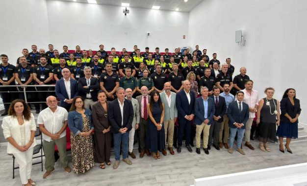 Inauguración oficial del II Curso de Ingreso de la Policía Local que se imparte en San Roque   