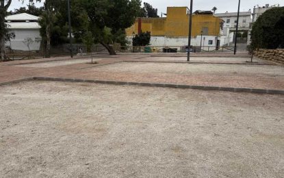 Campamento tendrá seis nuevas pistas de petanca en la Finca Los Russo