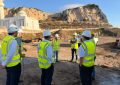 Comienzan las obras en el emplazamiento de la planta de tratamiento de aguas residuales