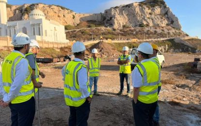 Comienzan las obras en el emplazamiento de la planta de tratamiento de aguas residuales