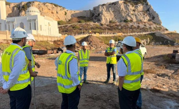 Comienzan las obras en el emplazamiento de la planta de tratamiento de aguas residuales