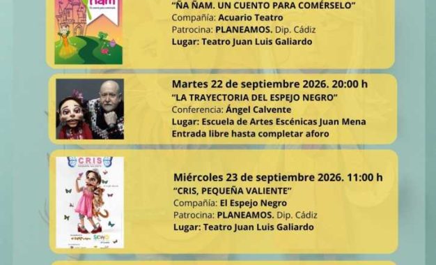 La próxima semana, San Rotín 2026 traerá cuatro espectáculos infantiles y una conferencia