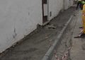Obras de acerado en la calle Nueva de Campamento