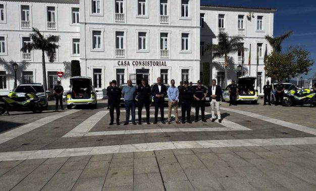 San Roque presenta su nueva flota municipal de 31 vehículos