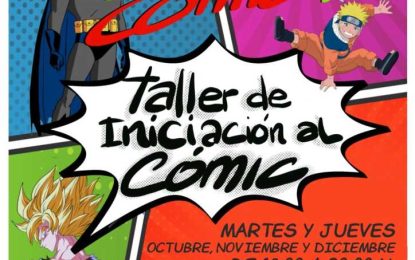 San Roque redobla su apuesta por el cómic con un taller gratuito para jóvenes
