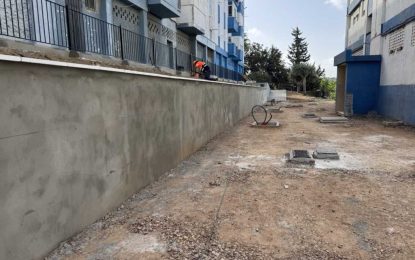 El Ayuntamiento ejecuta una actuación integral para mejorar la accesibilidad en la barriada de las 72 Viviendas