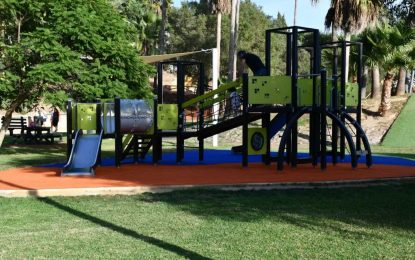 Obras y Servicios realiza varias mejoras en el Parque del Toril, especialmente en la zona infantil