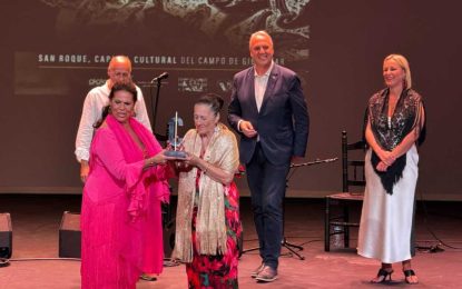 El alcalde y la teniente de alcalde de Cultura destacan la gran repercusión de la VI Bienal Flamenca “Canela de San Roque”