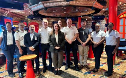 Gibraltar recibe al Carnival Freedom en su escala inaugural