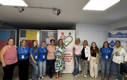 Charla de Apron en Puente Mayorga sobre el cáncer de mama